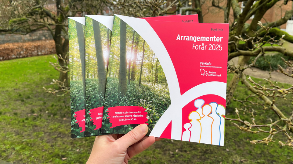 PsykInfo's arrangementskalender for foråret 2025