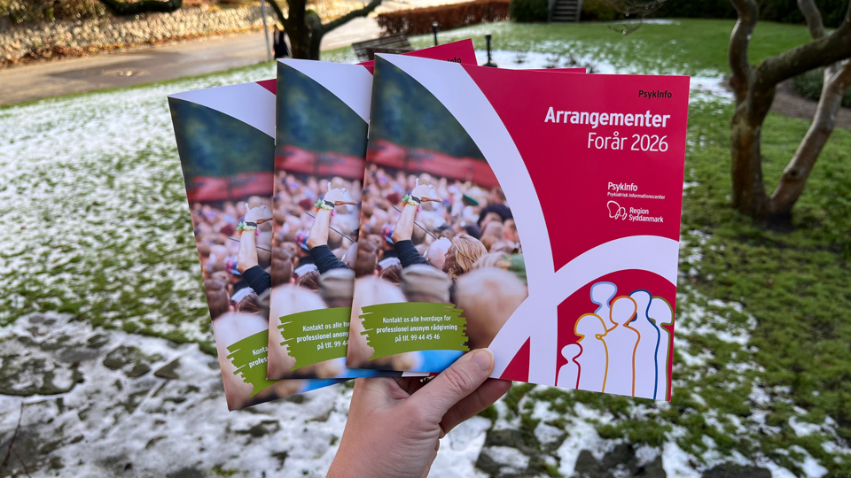PsykInfo's arrangementskalender for foråret 2026